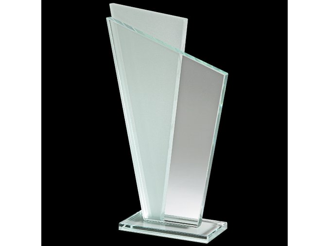 skleněná trofej