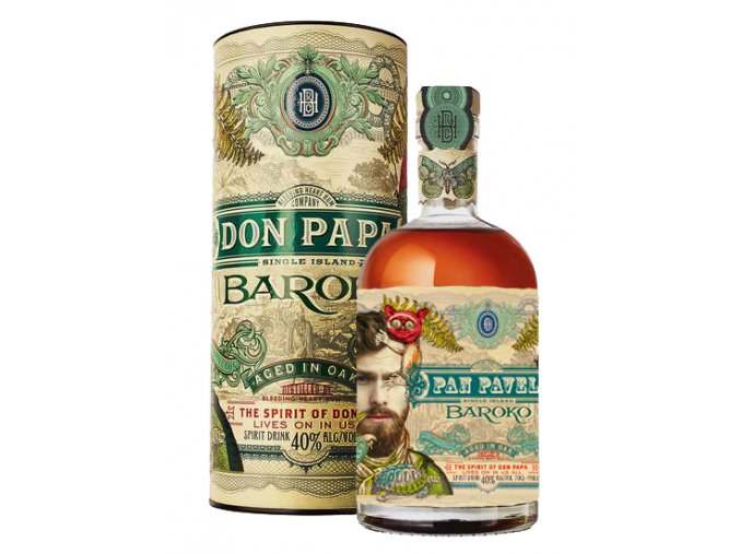 Don papa baroko v tubusu