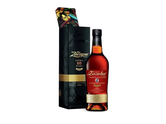 zacapa s vlastní etiketou