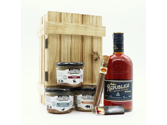 WOOD BOX . Republica Solera & Paté