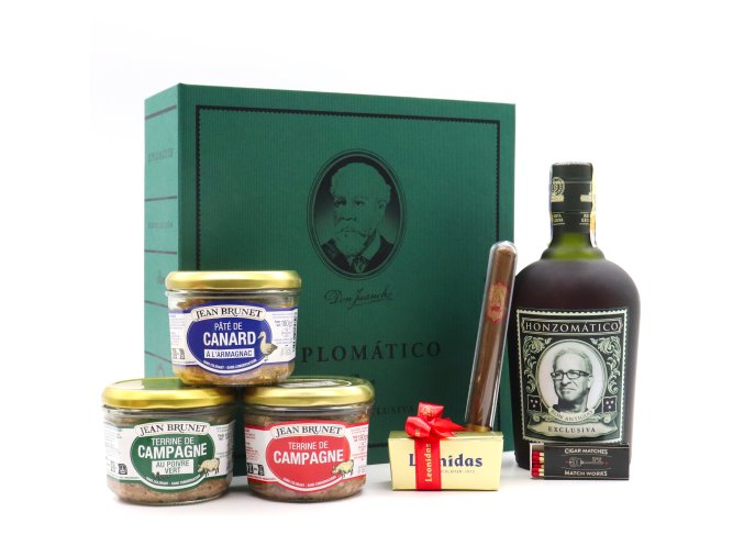 Diplomático book . retro gourmet set