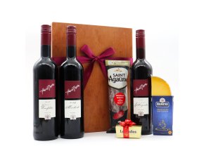 degustační sada s vínem