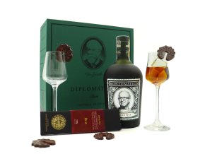 Dárková sada Diplomático s čokoládou
