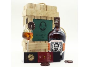 Diplomático Mantuano v dárkové sadě s čokoládou