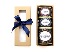 české paštiky v dárkovém balení