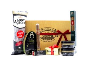 dárková sada s panenkou a paštikou