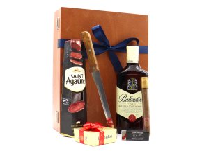 Woodcase . Ballantine's salami