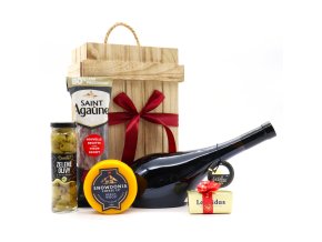 decata víno, dárková gurmánská sada