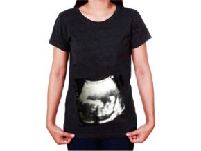 Mama dres . vlastní těhotenské tričko