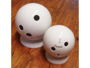 Bowling koule . Porcelán