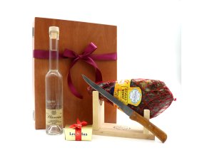 Woodcase . Slivovice Jamón