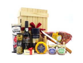 gurmánská dárková sada s vínem