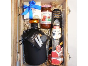 WOODBOX NEW . Lambrusco bílé na černém
