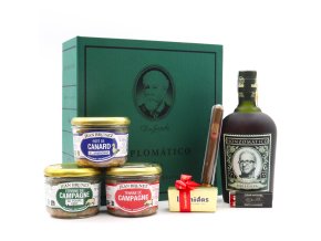 Diplomático book . retro gourmet set