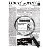 Noviny ze dne narození . Historie ve velkém obrazu 40×50cm
