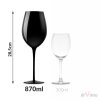 wine case with glasses divinto black 13235