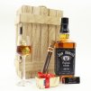 Jack Daniel´s  s vlastní etiketou v dárkové sadě