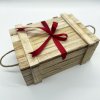 Nerezové cestovní sklenky s Portským . Wood box for best friends