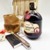 Pampero rum s vlastní etiketou . Wood box pro gentlemany