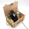 WOODBOX . Lambrusco bílé na černém s parmazánem