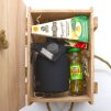 WOODBOX . Lambrusco bílé na černém s parmazánem