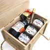 Diplomático Mantuano . WOOD BOX Trio terin