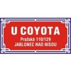 smaltovaná pouliční cedule s vlastním textem