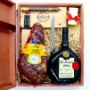 koňak, dárková sada, kýta jamon , španělská kýta