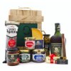 gurmánská sada s alkoholem v dřevěném boxu