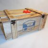 Wood box . Bordeaux Economy