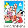 Modrý Mauritius . Vlastní poštovní známka