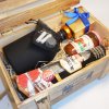 WOODBOX NEW . Lambrusco bílé na černém