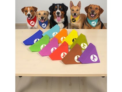 Psi čumí, šátky