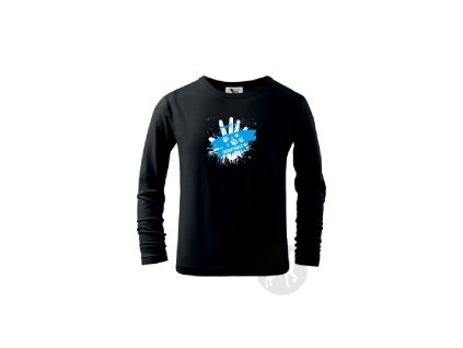 Hand blue (Barva Limetková, Velikost 158 (12 let))