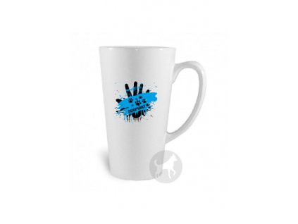 Hand blue