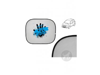 Hand blue