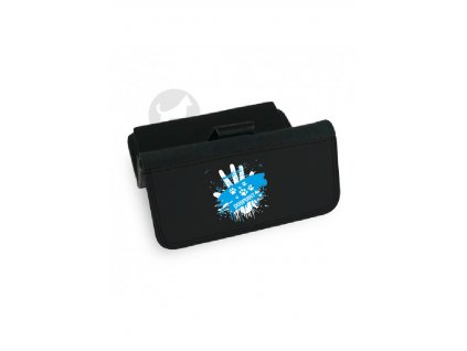 Hand blue