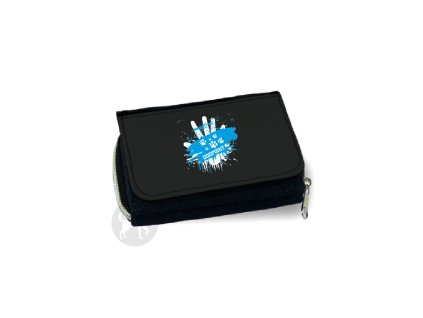 Hand blue