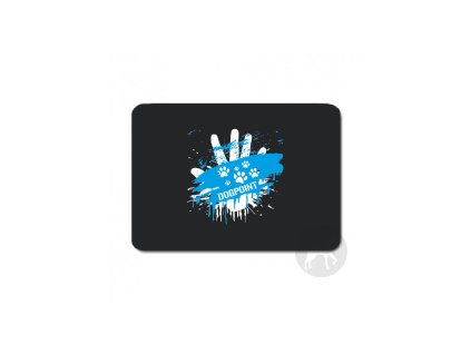 Hand blue