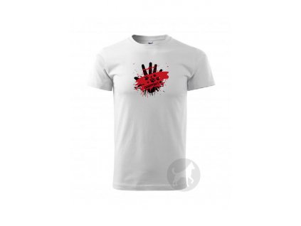 Hand red (Barva Mátová, Velikost XXXL)