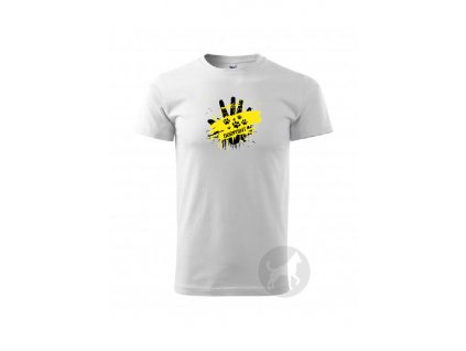 Hand yellow (Barva Mátová, Velikost XXXL)