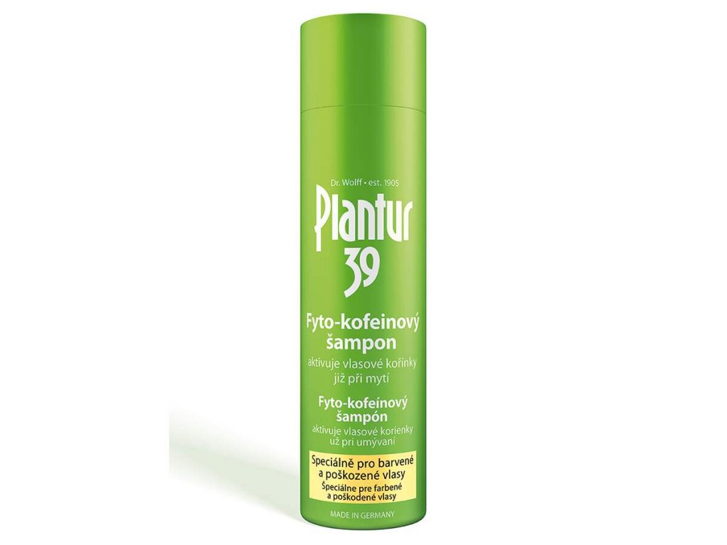 Plantur 39 kofeinový šampon pro barvené a poškozené vlasy 250 ml - Lékárna  Doktor.cz