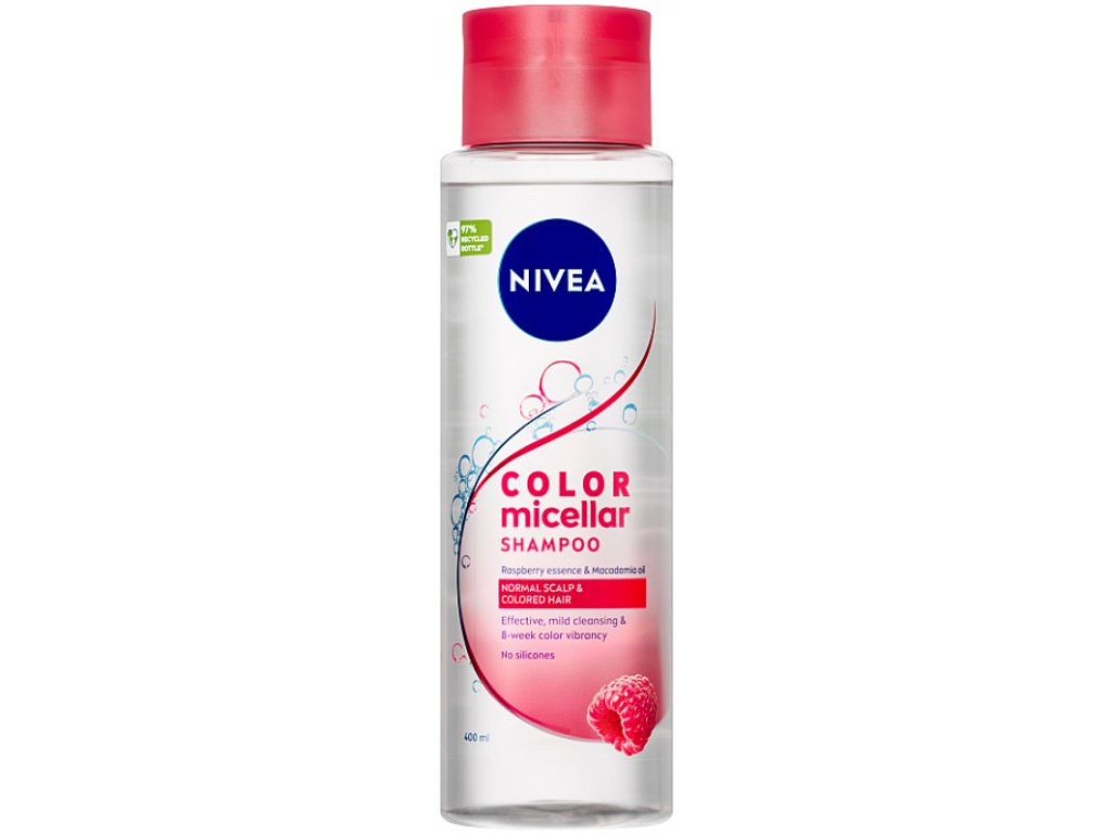 Nivea Pure Color Micellar šampon pro barvené vlasy 400 ml