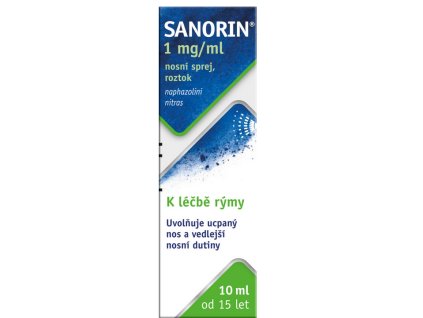 Screenshot 2025 02 19 at 08 37 41 SANORIN 1MG ML nosní podání sprej roztok 1X10ML skladem BENU.cz
