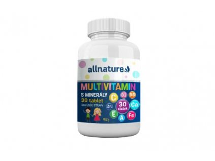 allnature multivitamin 30 tbl