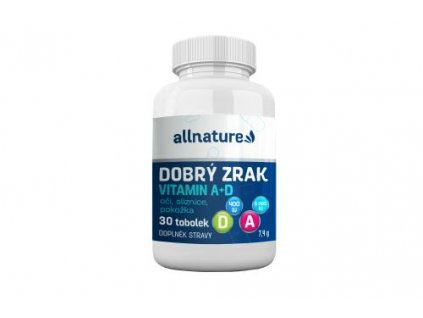 allnature dobry zrak 30 tob