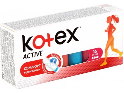 kotex active super
