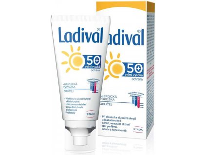 Ladival Alerg gel na obličej SPF50+ 50 ml