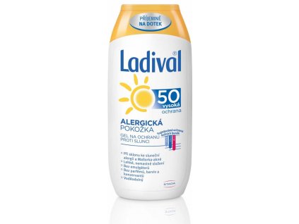 Ladival gel alergická kůže SPF50+ 200 ml
