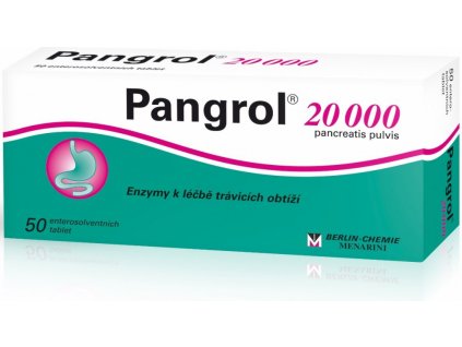 PANGROL 20000IU TBL.ENT.50 II